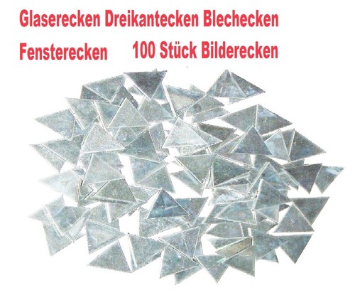 100 stück glaserecken - 100,